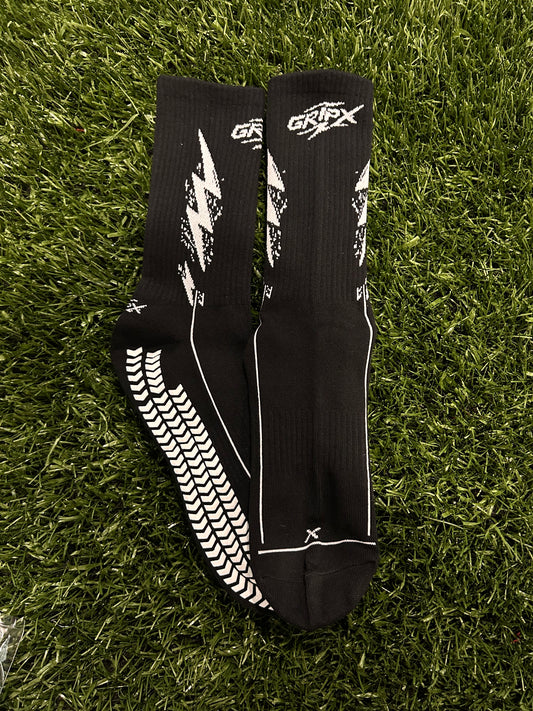 GRIPX PHANTOM π β Black Grip Socks